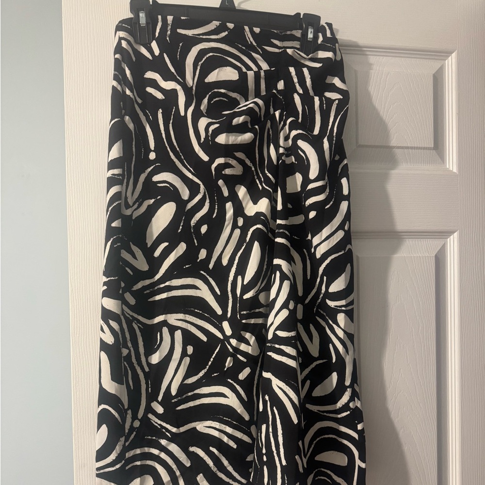 Nine West Monochrome Abstract Skirt